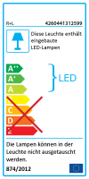 LED Strahler LUMISTAR EF 4 LED Einbaustrahler starr 37W 840 (Weiß) 36° silber***