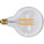 Soft Glow LED Globe G125 2,3W 821 (Superwarmton) E27 klar