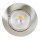 LED Downlight A 5068 T Flat 8W 940 nickel-gebürstet rund