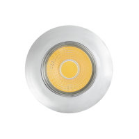 LED Downlight "A 5068 T Flat" 8W 930 (Warmweiß) Chrom IP44 dimmbar