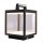 LED Tischleuchte Lacertae Outdoor-Indoor Terrassenleuchte Gartenleuchte USB 5W 830 dunkelgrau exclusive LED Netzgerät