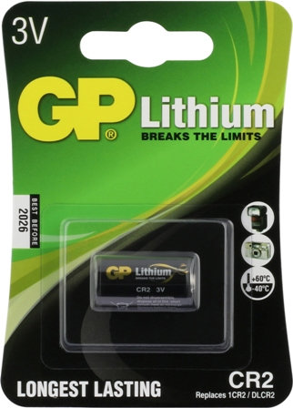 Lithium Fotobatterie CR2 1er Blister