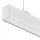 LED Linienleuchte "Conference 5" direkt/indirekt DALI 48W 830 (Warmweiß) + 840 (Weiß) + 860 (Tageslicht) Silber