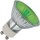 Halogen Kaltlichtspiegellampe PAR16 50W 50° Grün GU10 dimmbar***