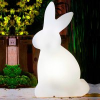 Shining Rabbit 50 Gartenleuchte Warmweiß + RGB