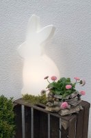 Shining Rabbit 70 Gartenleuchte Warmweiß + RGB