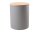 Shining Drum Beistelltisch, Hocker oder Getränkekühler Warmweiß + RGB E27 inklusive Holzdeckel