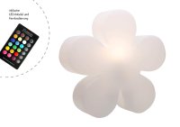 Shining Flower 40 Weiß inklusive LED Modul RGB +...