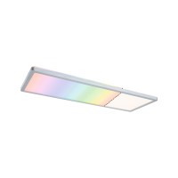 LED Panel "Astra Shine" RGB + 840 (Weiß) Chrom inkl. Fernbedienung