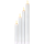 LED Kerzen "Flamme" Weiß 4er Set inkl. Timer Batteriebetrieb