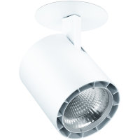 LED Halbeinbauleuchte Halbeinbaustrahler Shopstrahler Shopbeleuchtung "Unit E" 37W