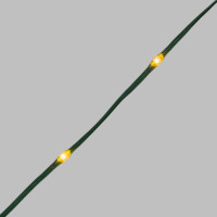 LED Lichterkette "Lichttropfen" 360° 15W Traditional Kabel grün inkl. Anschlußkabel + Trafo