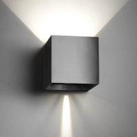 LED Außenwandleuchte "CUBE" Up/Down 12W...