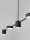 LED Pendelleuchte "NORDIK" 29W 830 (Warmweiß) Schwarz dimmbar