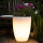 Blumenkübel beleuchtet "Shining Curvy Pot" Solarleuchte Gartenleuchte LED Solar-Einheit Warmweiß