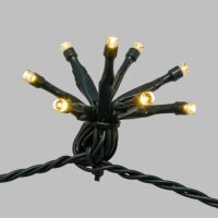LED Lichterkette "Lichtsträuße" 16m 6W Warmweiß inkl. Timerfunktion + 8 Lichtprogramme + Trafo