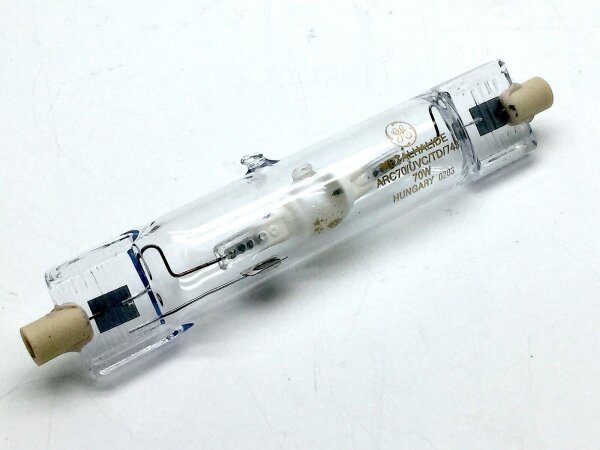 Metalldampflampe GE ARC 7W UVC TD 743 (Weiß) RX7s***
